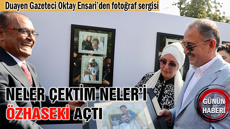 Duayen Gazeteci Oktay Ensari’nin sergisi büyük ilgi gördü