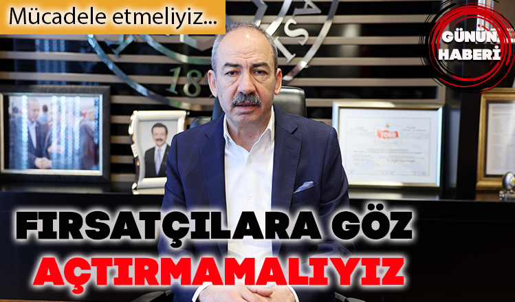 Enflasyonla topyekün mücadele etmeliyiz Enflasyonla topyekün mücadele etmeliyiz