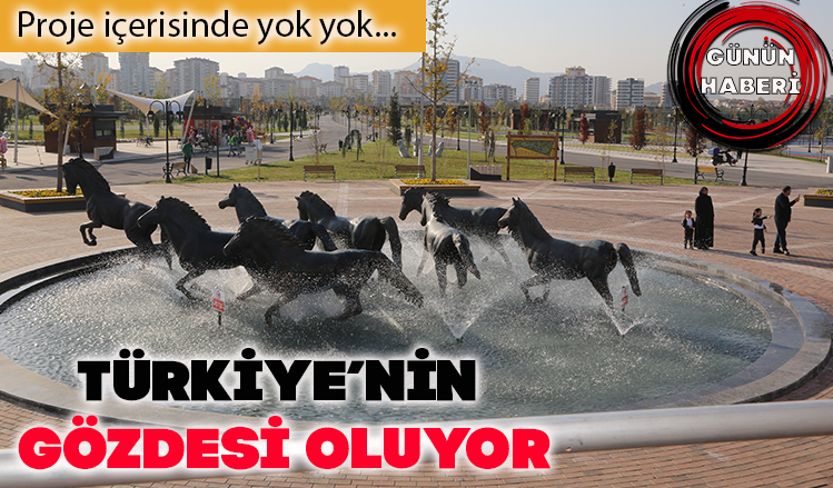 Millet bahçesi, Türkiye’nin gözdesi oluyor Millet bahçesi, Türkiye’nin gözdesi oluyor