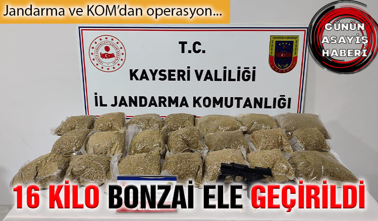 Jandarma ve KOM’dan operasyon