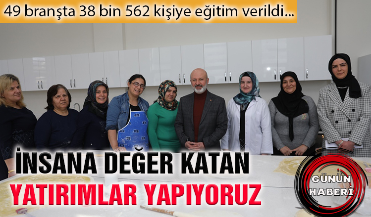 Kocasinan Akademi, 8 bin 562 kişiye eğitim verdi Kocasinan Akademi, 8 bin 562 kişiye eğitim verdi