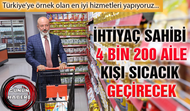 Kocasinan, ihtiyaç sahibi 4 bin 200 aile kışı sıcacık geçirecek Kocasinan, ihtiyaç sahibi 4 bin 200 aile kışı sıcacık geçirecek
