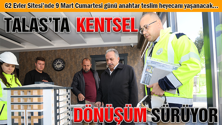 Talas'ta riskler ortadan kaldırılıyor... Talas'ta riskler ortadan kaldırılıyor...