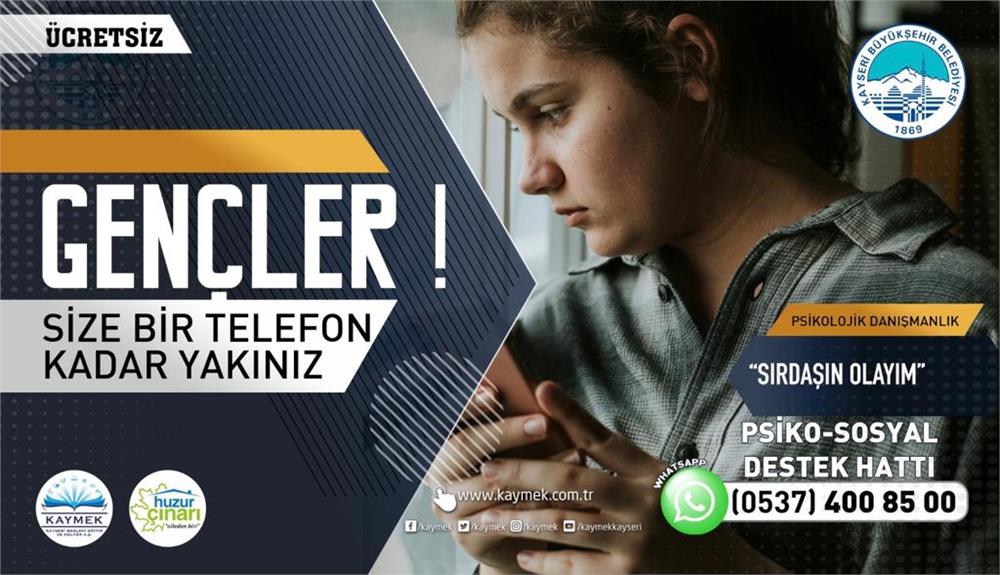 Kayserili vatandaşın artık bir sırdaşı olacak! Kayserili vatandaşın artık bir sırdaşı olacak!