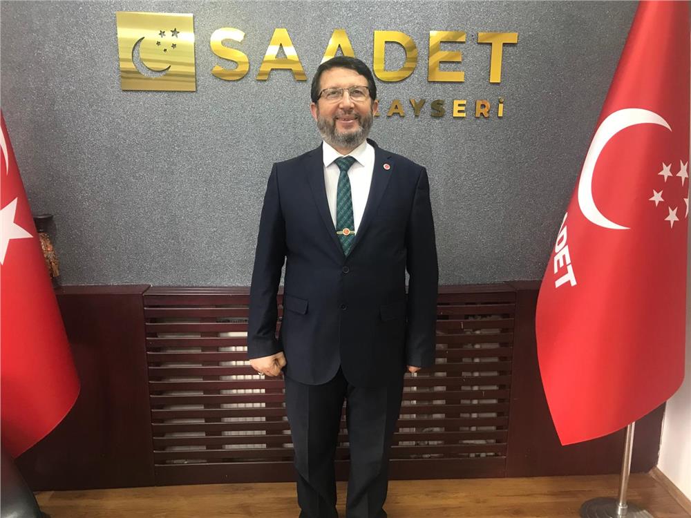 Saadet'ten Kayserili seçmene teşekkür mesajı Saadet'ten Kayserili seçmene teşekkür mesajı