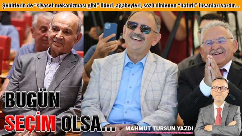 Bugün seçim olsa... Bugün seçim olsa...