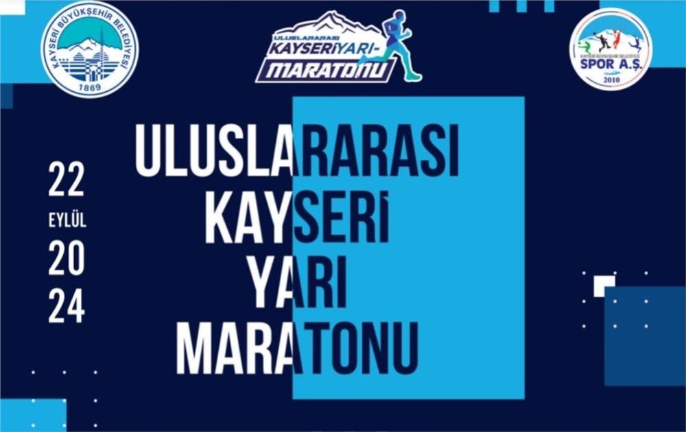 Kayseri'de 4'üncü Uluslararası Yarı Maratonu heyecanı Kayseri'de 4'üncü Uluslararası Yarı Maratonu heyecanı