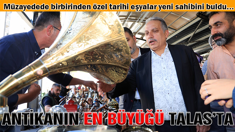 Talas'ta Türkiye'nin en büyük Antika Fuarı Talas'ta Türkiye'nin en büyük Antika Fuarı