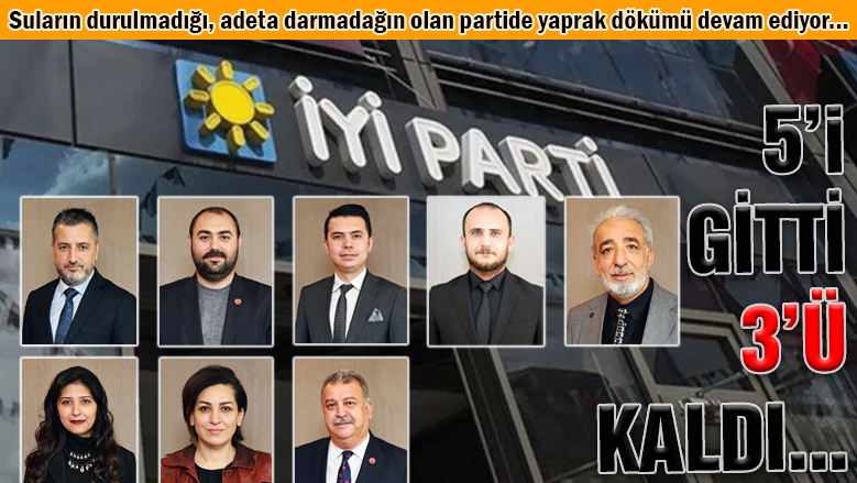 İYİ Parti Kayseri bayır aşağı! İYİ Parti Kayseri bayır aşağı!