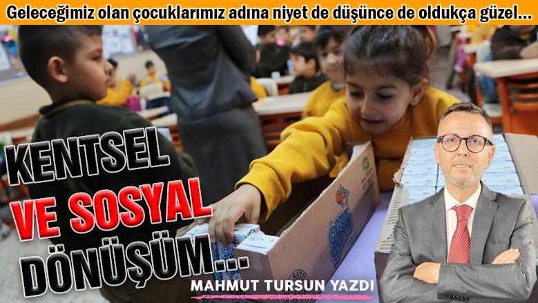 Kentsel ve sosyal dönüşüm... Kentsel ve sosyal dönüşüm...