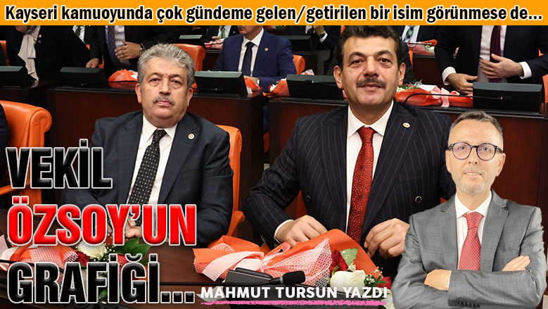 Vekil Özsoy'un grafiği... Vekil Özsoy'un grafiği...