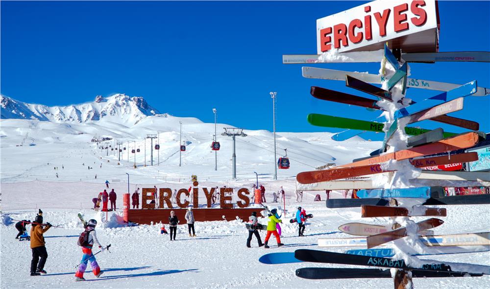 Yabancı turistlerin rotası Erciyes Yabancı turistlerin rotası Erciyes