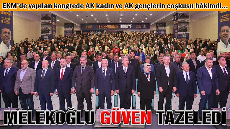 AK Parti Kocasinan kongresini de tamamladı AK Parti Kocasinan kongresini de tamamladı