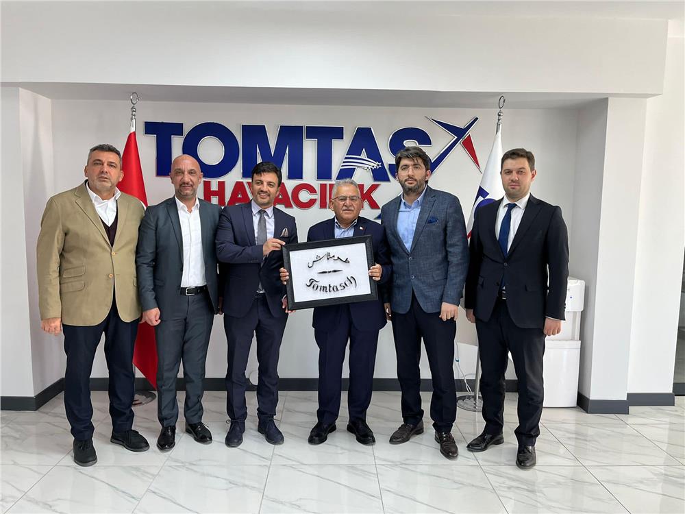 Başkan Büyükkılıç'tan TOMTAŞ'a ziyaret Başkan Büyükkılıç'tan TOMTAŞ'a ziyaret