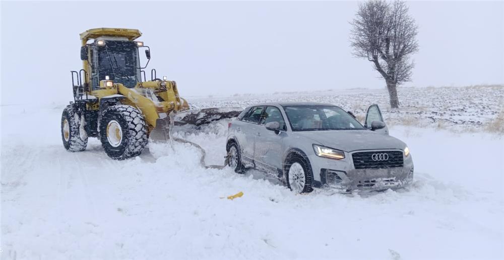 Kayseri kırsalında 257 mahalle yolu daha ulaşıma açıldı