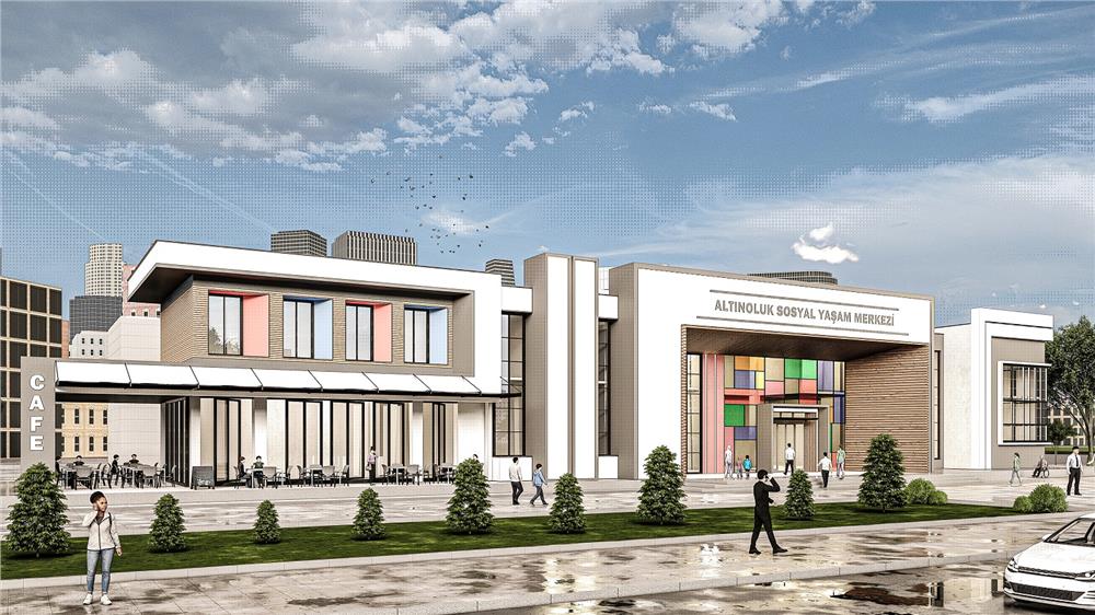 Kayseri Büyükşehir'den Altınoluk Mahallesi'ne sosyal yaşam merkezi