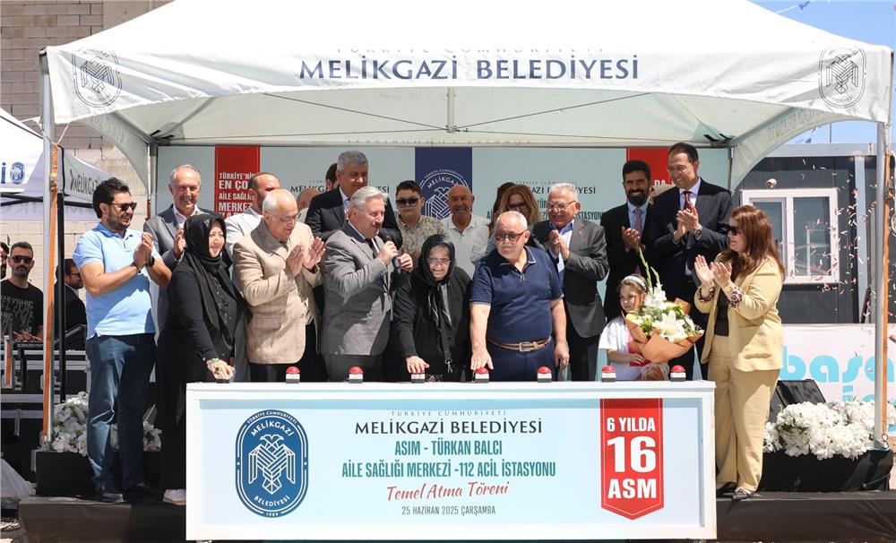 Asım-Türkan Balcı ASM-112 Acil İstasyonu'nun temeli atıldı Asım-Türkan Balcı ASM-112 Acil İstasyonu'nun temeli atıldı