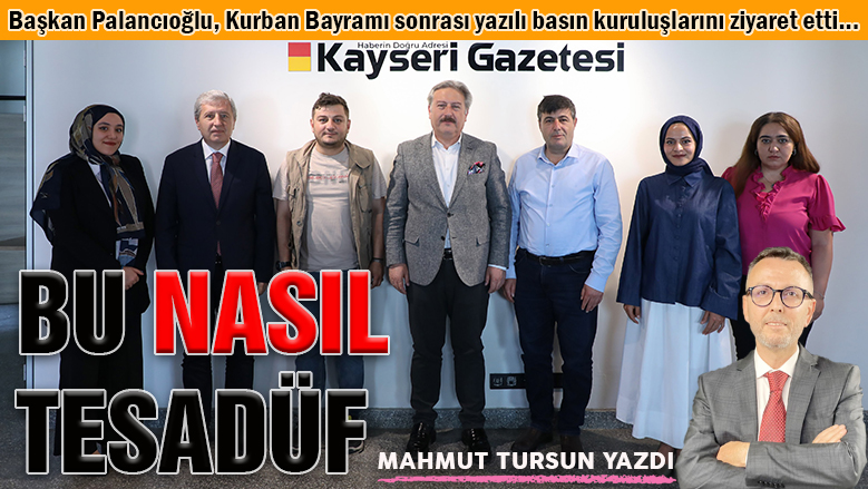Başkan Palancıoğlu'nun Başkan Palancıoğlu'nun