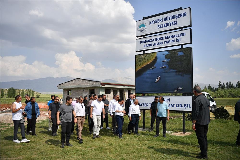 Kayseri'nin yeni spor ve turizm rotası: Tomarza Kano Merkezi Kayseri'nin yeni spor ve turizm rotası: Tomarza Kano Merkezi