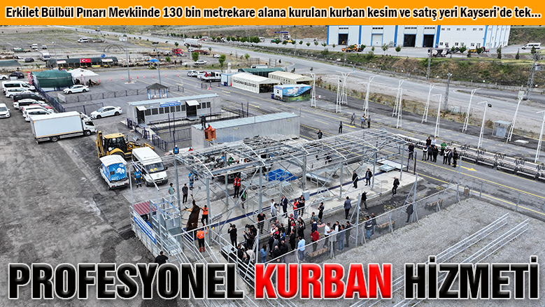 Kocasinan Belediyesi'nden profesyonel kurban hizmeti