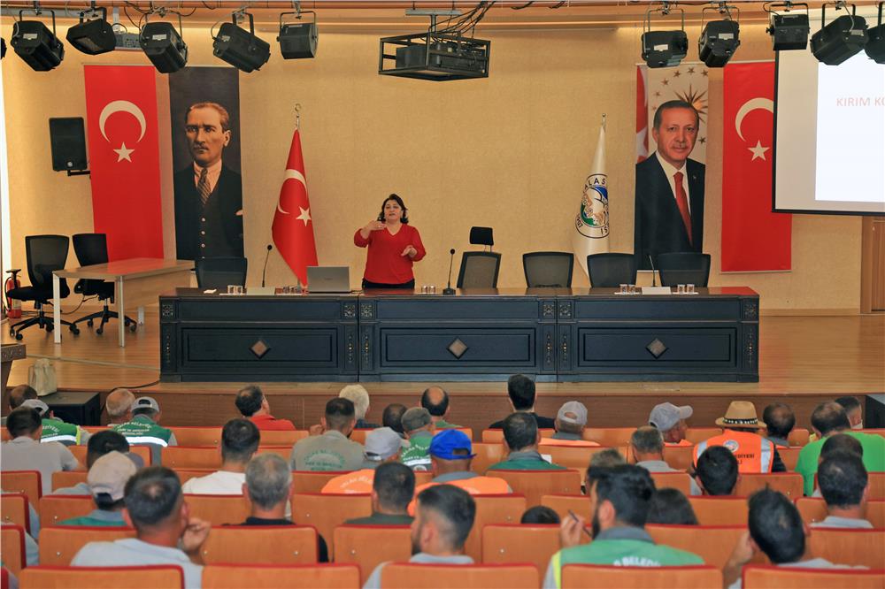 Talas Belediyesi personeline KKKA eğitimi verildi Talas Belediyesi personeline KKKA eğitimi verildi
