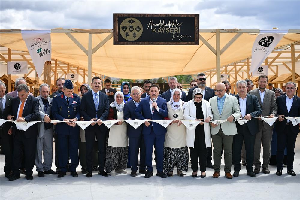 Anadoludakiler Kayseri Pazarı açıldı Anadoludakiler Kayseri Pazarı açıldı