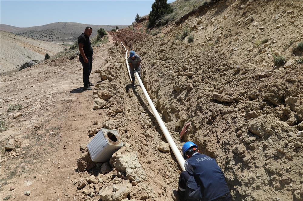 KASKİ'den Sarız'a 5 milyon 750 bin liralık içme suyu yatırımı KASKİ'den Sarız'a 5 milyon 750 bin liralık içme suyu yatırımı
