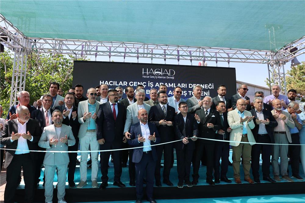 Özdoğan: HAGİAD, Hacılar'ın girişimcilik kültürünü pekiştirecek