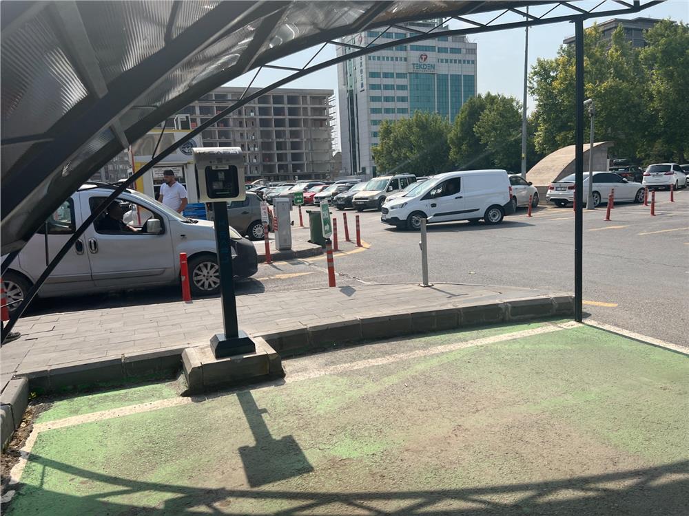 Kayseri Ulaşım A.Ş. otoparklarına K-Şarj desteği
