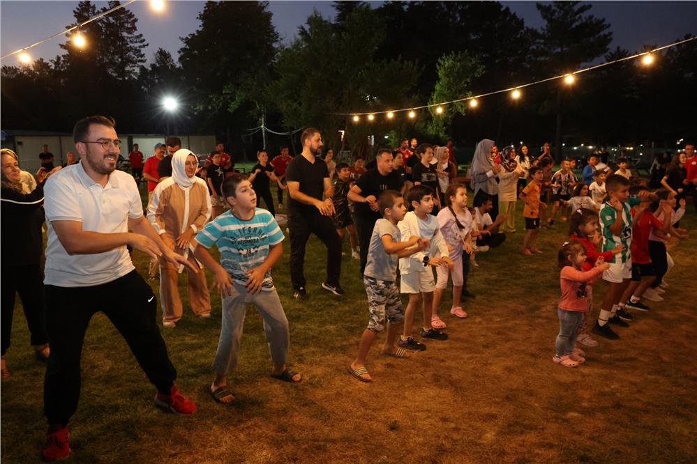 Kayserililer Doğa Kampı'na yoğun ilgi gösteriyor