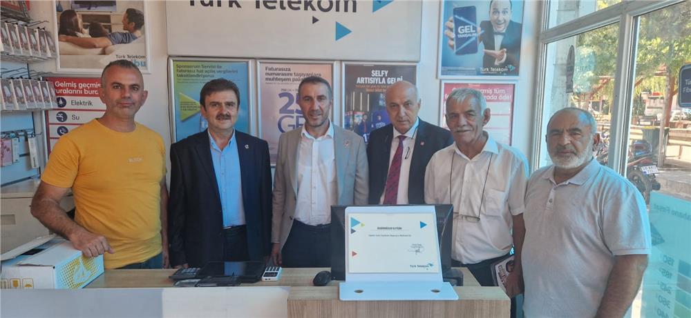 Saadet Partililer Tomarza'da esnaf ve halkla buluştu