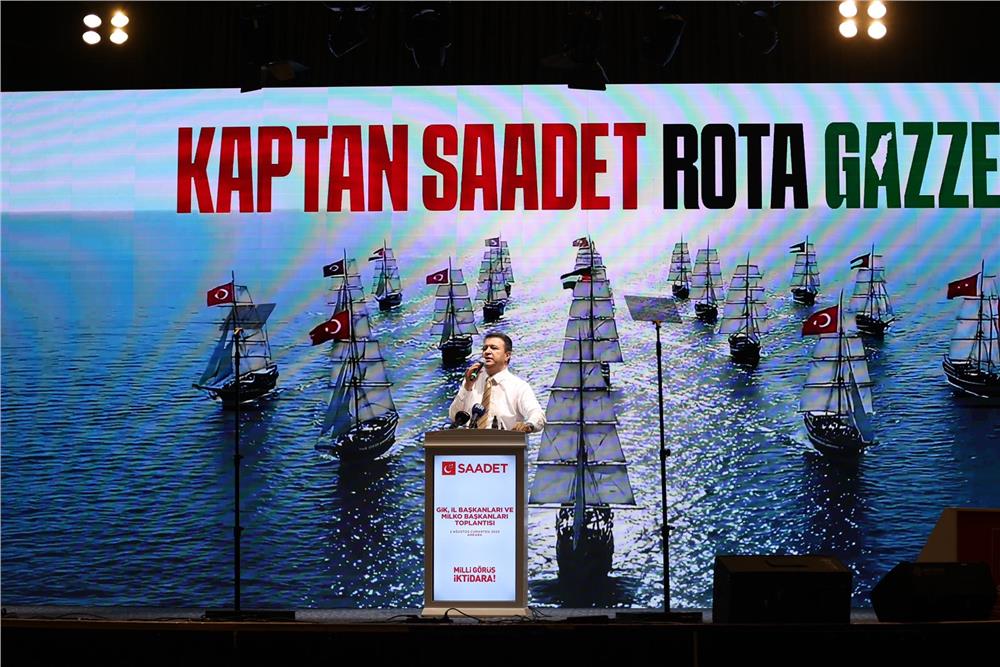 Saadet Partisi Gazze'ye gemi gönderiyor!