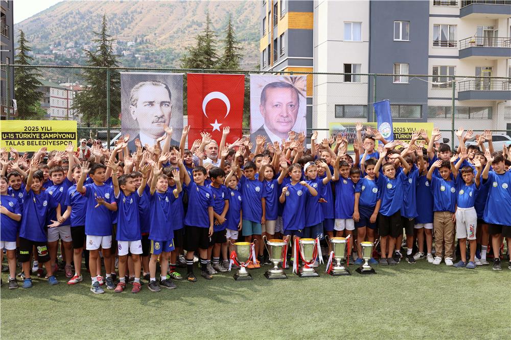 Talas'ta Yaz Spor Okulları görkemli bir finalle tamamlandı
