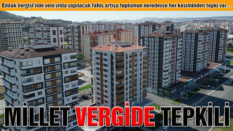 Vatandaş emlak vergisi konusunda tepkili
