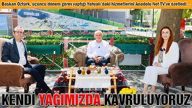 Yahyalı kendi yağında kavrulan bir ilçe oldu Yahyalı kendi yağında kavrulan bir ilçe oldu