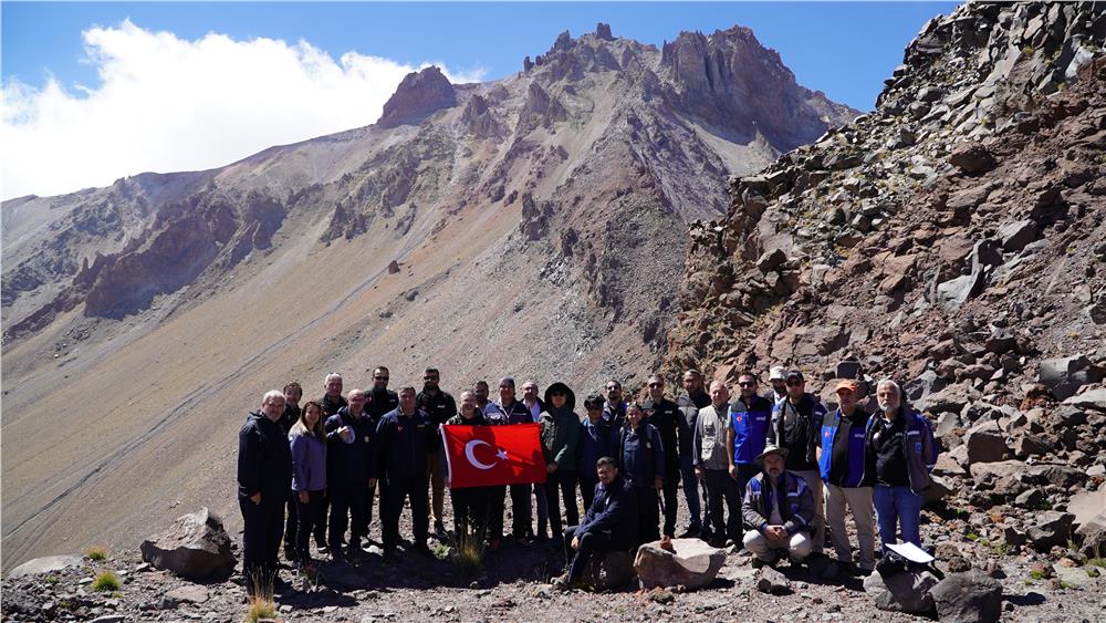 Erciyes Dağı'nın volkanik tehlikesi AFAD'a proje oldu Erciyes Dağı'nın volkanik tehlikesi AFAD'a proje oldu