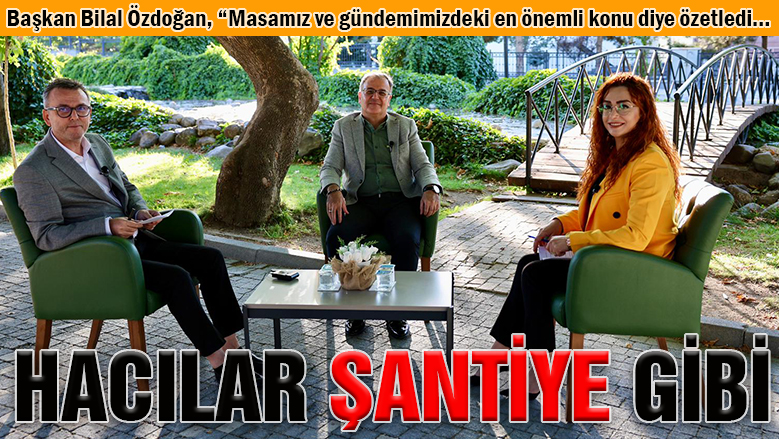 Hacılar şantiye gibi; hızla dönüşüyor Hacılar şantiye gibi; hızla dönüşüyor