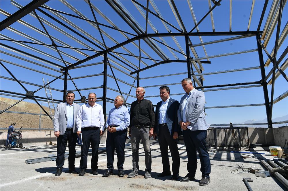 Kayseri'ye 18 milyon liralık Katı Atık Transfer İstasyonu kazandırıldı Kayseri'ye 18 milyon liralık Katı Atık Transfer İstasyonu kazandırıldı