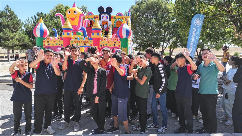 Kocasinan Belediyesi'nden kırsala eğlence ve eğitim dolu çıkarma