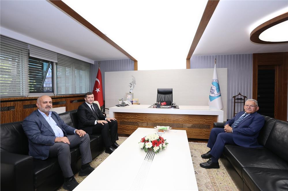 Milletvekili Ersoy ve iş insanı Çamlı