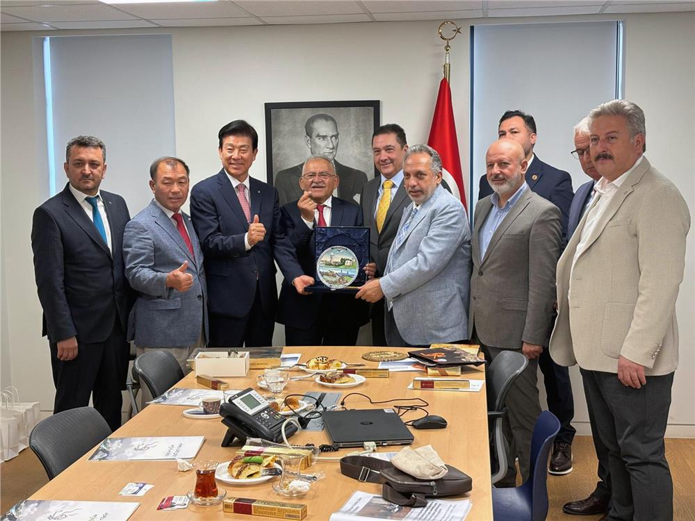 Talas ve Geumsan kardeşlik bağlarını güçlendiriyor