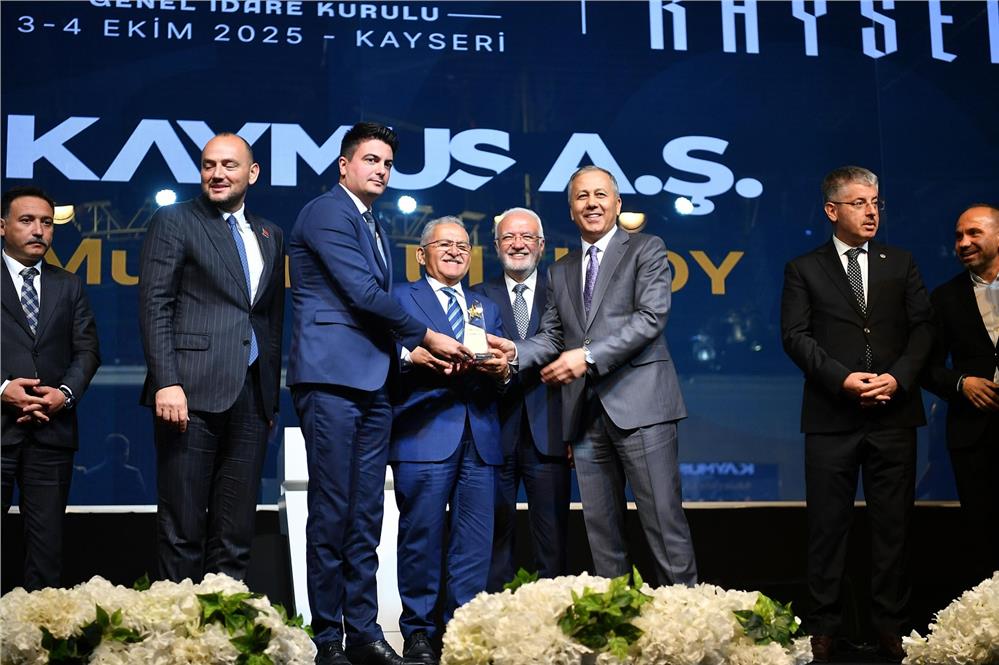 Bakan Yerlikaya ve Başkan Büyükkılıç, MÜSİAD Genel İdare Kurulu Toplantısı