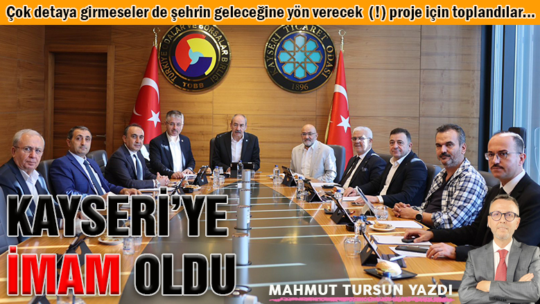 Bekri Mustafa Kayseri'ye imam oldu... Bekri Mustafa Kayseri'ye imam oldu...