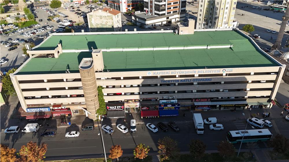 Büyükşehir, Tacettin Katlı Otoparkı'nda 2 milyon TL'lik Yatırımı tamamladı