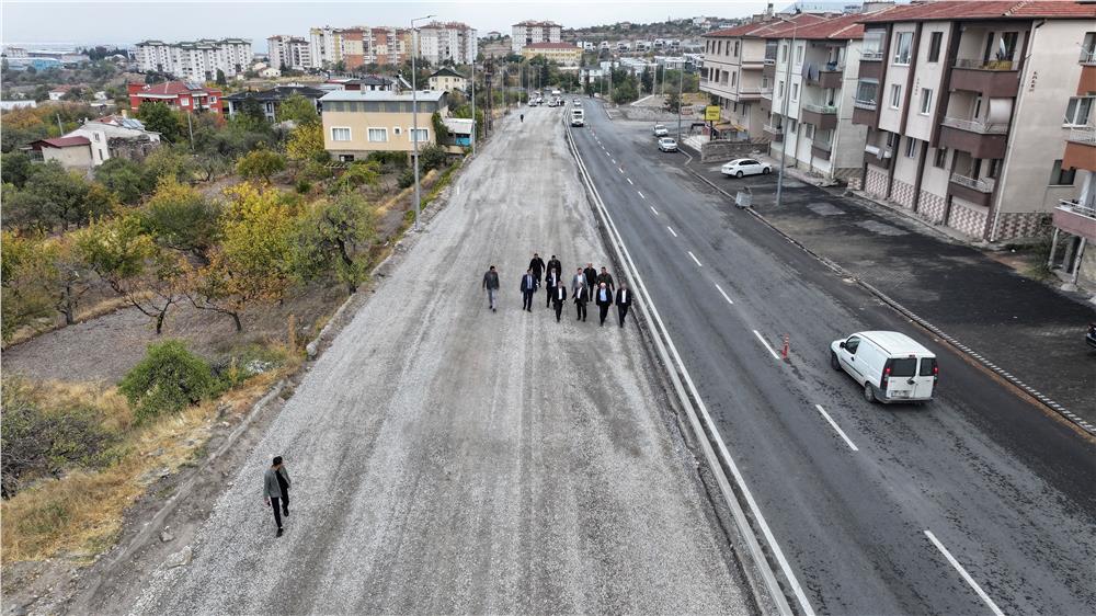 Hacılar Kayseri Caddesi yeni çehresine kavuşuyor