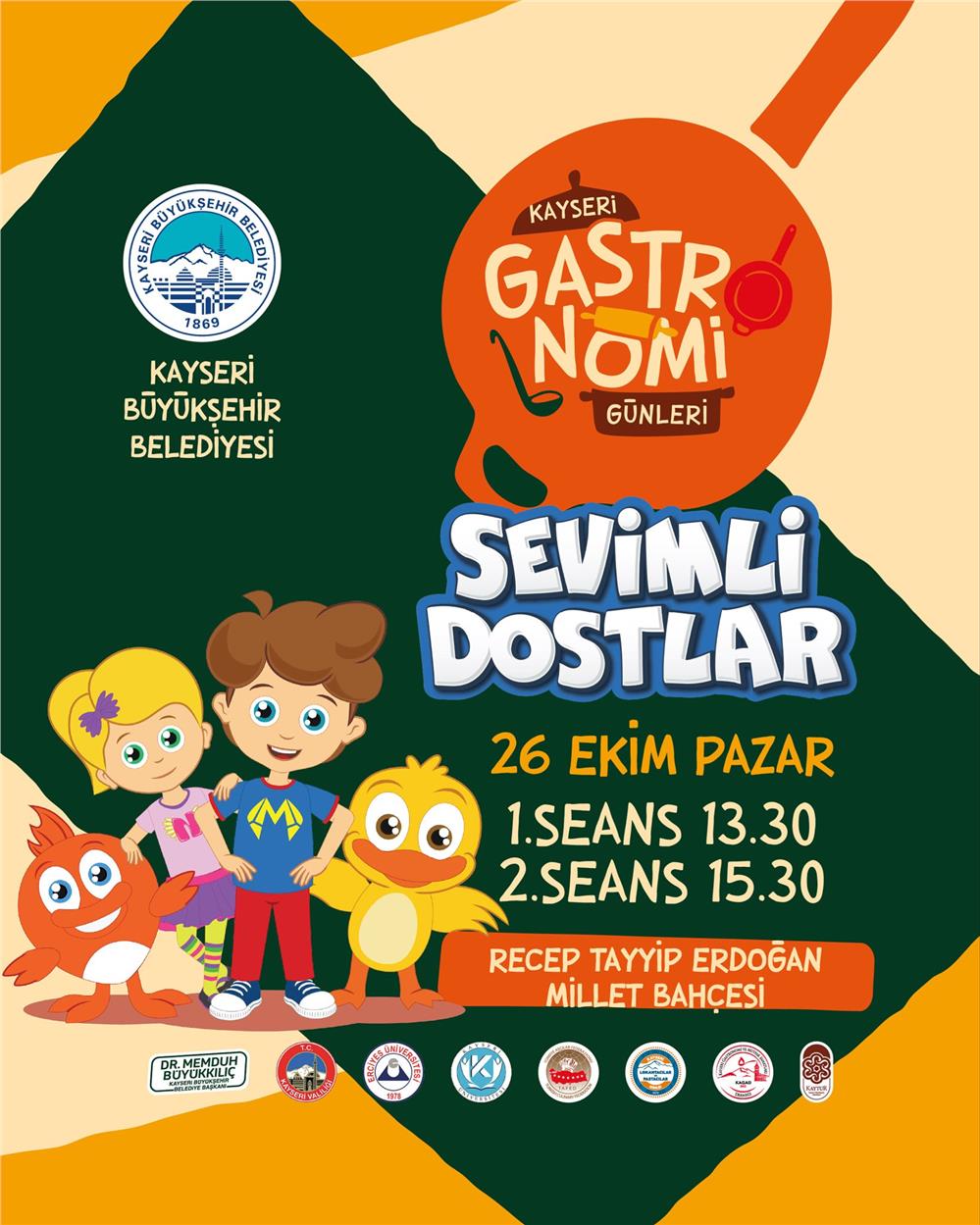 Kayseri'de 3. Gastronomi Günleri heyecanı yaşanıyor Kayseri'de 3. Gastronomi Günleri heyecanı yaşanıyor