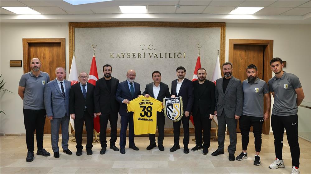 Kocasinan Şimşekspor şehir protokülünü ziyaret etti Kocasinan Şimşekspor şehir protokülünü ziyaret etti