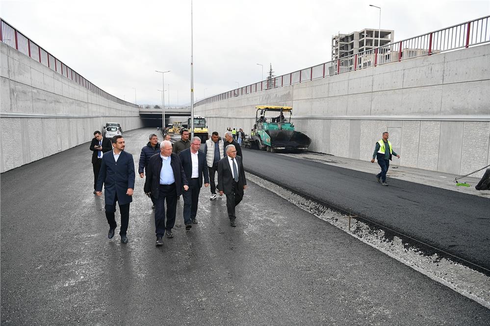Meteoroloji Katlı Kavşağı açılış için gün sayıyor Meteoroloji Katlı Kavşağı açılış için gün sayıyor