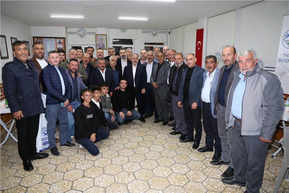Talas'ta muhtarlar Reşadiye'de buluştu