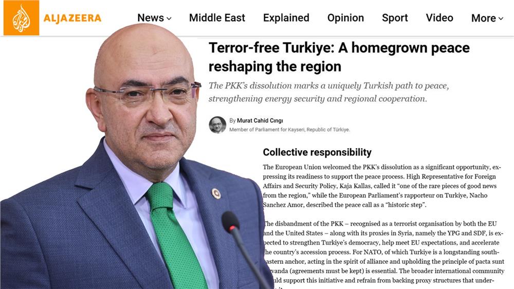 AK Partili Cıngı'dan Terörsüz Türkiye makalesi